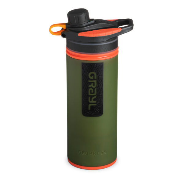 Grayl Geopress Oasis Green Outdoor Wasserfilter Frontansicht