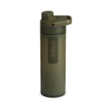 Grayl UltraPress Olive Drab Outdoor Wasserfilter Fontansicht