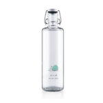 Soulbottle ok to be slow (1 Liter) Glasflasche Frontansicht