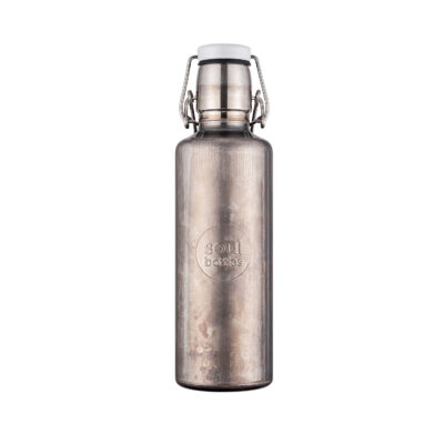 Soulbottle Steel Insulated Industrial (0,6 l) Edelstahl Thermosflasche Frontansicht