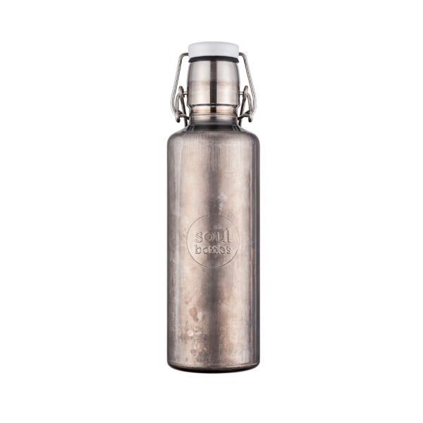 Soulbottle Steel Insulated Industrial (0,6 l) Edelstahl Thermosflasche Frontansicht